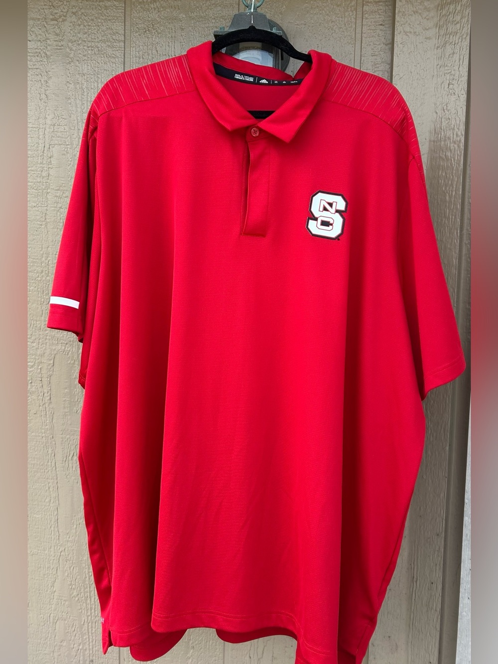 North Carolina State Adidas Polo   Men’s 4XL